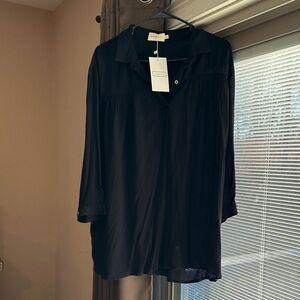 Effortless Black Blouse